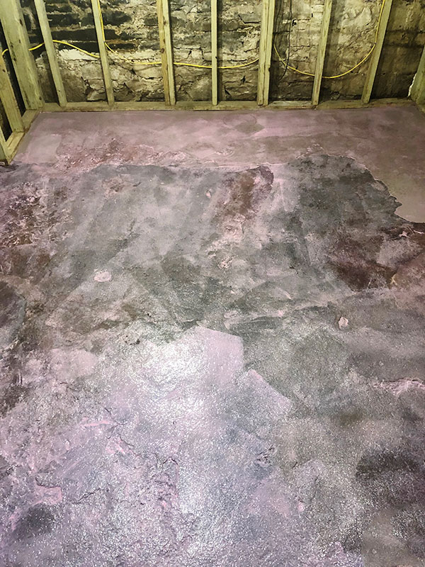 Adding Self Leveling Concrete To A, How To Use Self Leveling Cement In A Basement